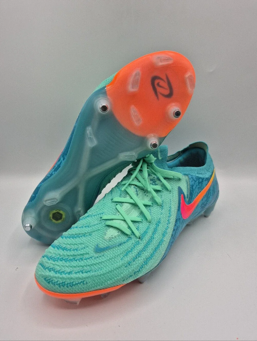 Nike Phantom GX II Elite SG-Pro AC Soccer Cleats Mens Size 7 FZ4912-300 New